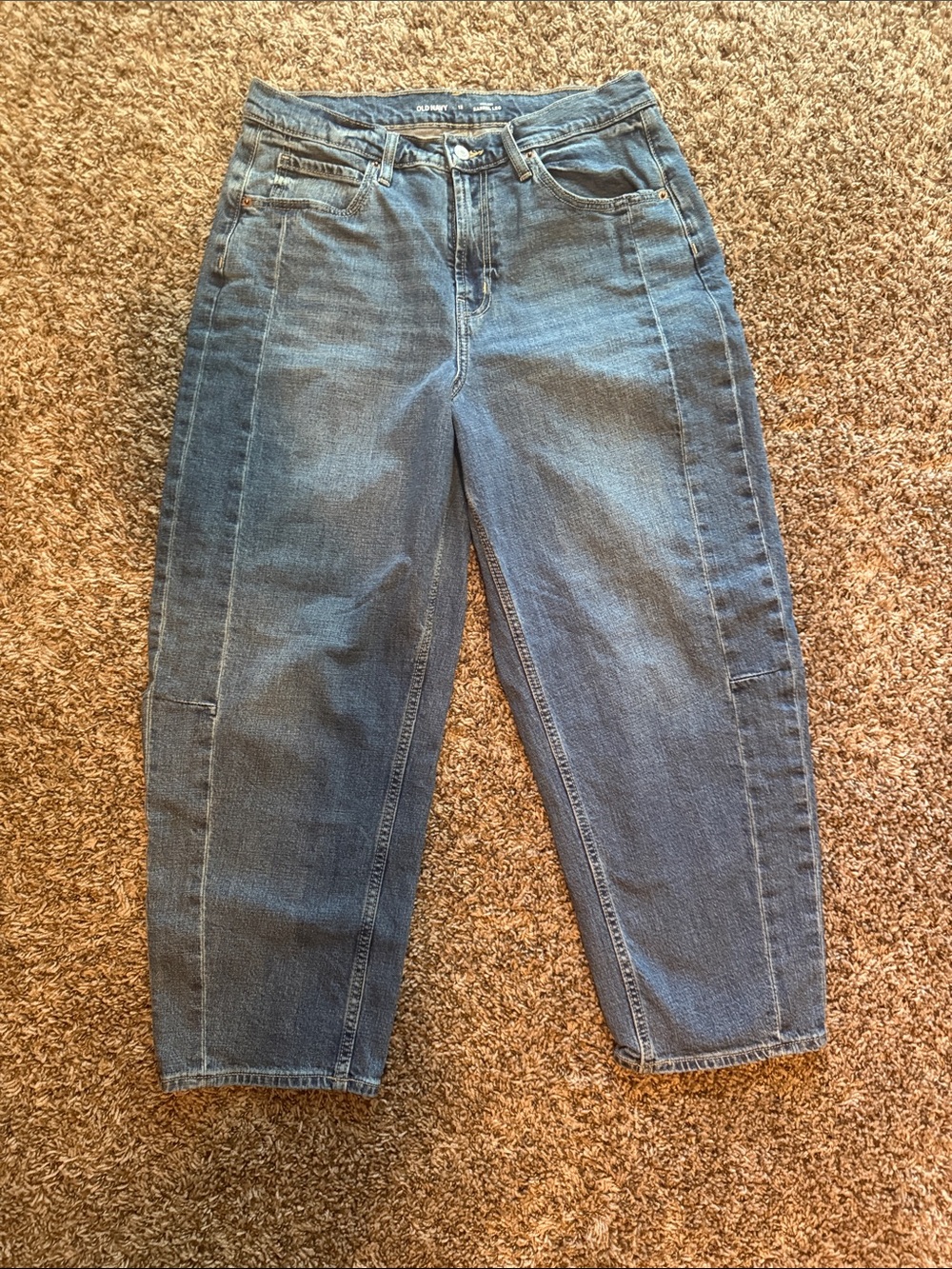 Old navy barrel jeans